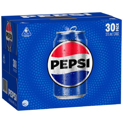 30 PACK 375ML PEPSI CANS