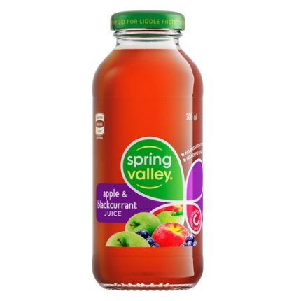 300ML SPRING VALLEY APPLE/BLKCRNT