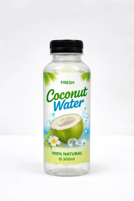 300ML STRIPPED COCONUT WATER BOTTLES