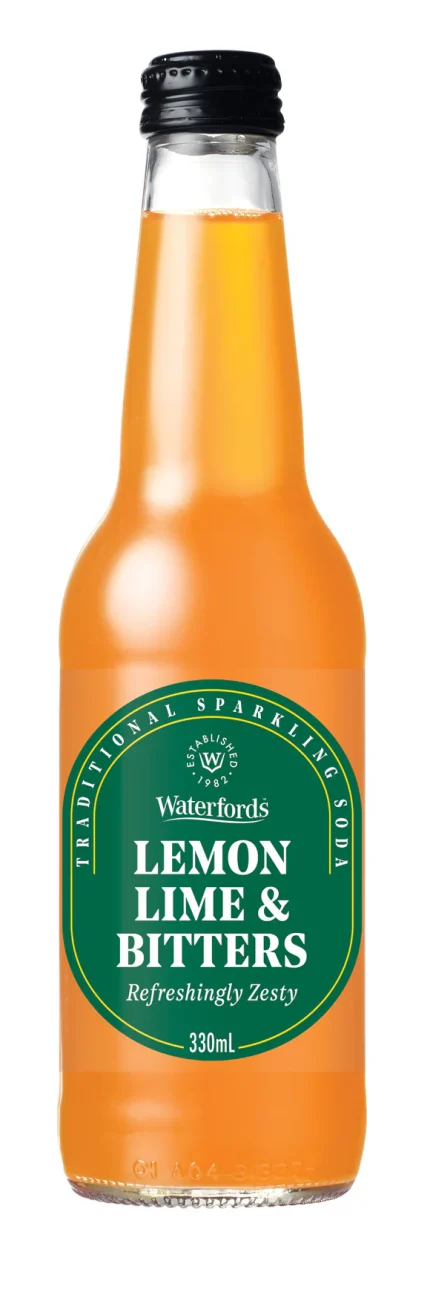 330ML WATERFORD LEMON LIME BITTERS 18 PACK
