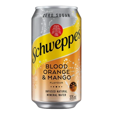 375ML BLOOD ORANGE MANGO SUGAR FREE CANS