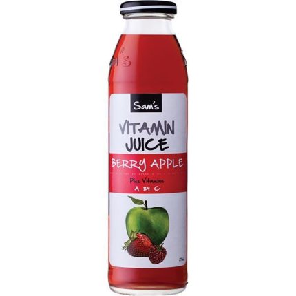 375ML SAMS BERRY APPLE JUICE