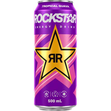 500ML ROCKSTAR TROPICAL ZERO