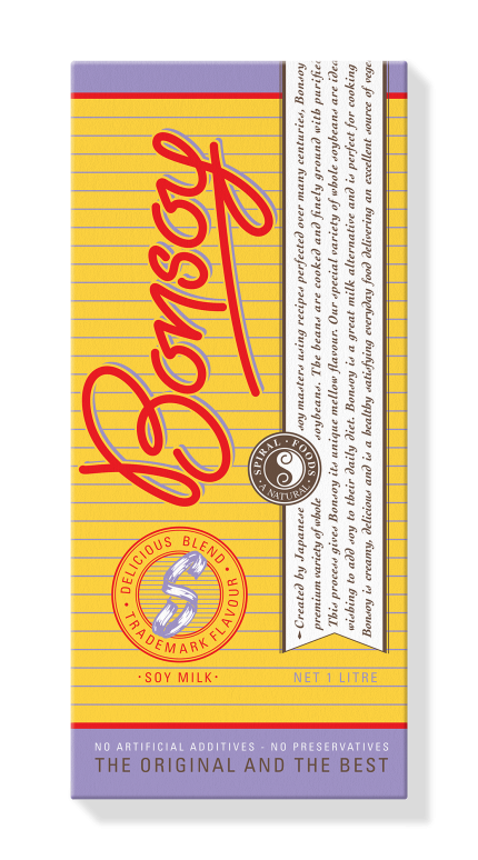 BONSOY ORIGINAL 6 X 1LT SOY MILK