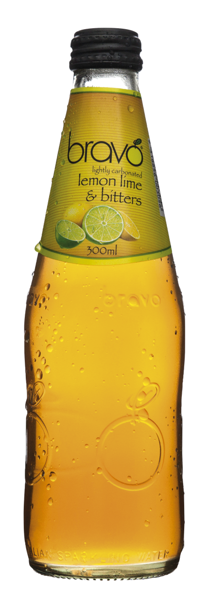 BRAVO LEMON LIME BITTERS 330ML