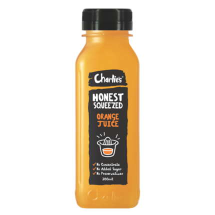 CHARLIES ORANGE JUICE