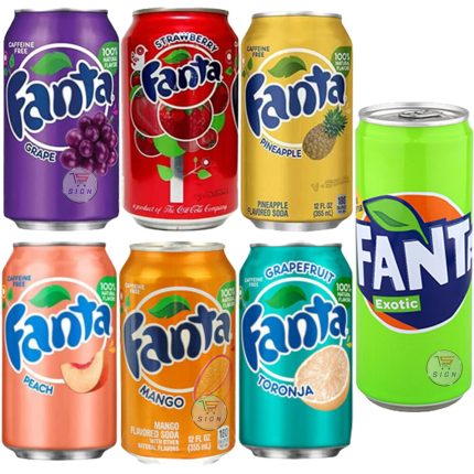 FANTA MIXED AMERICAN DRINKS