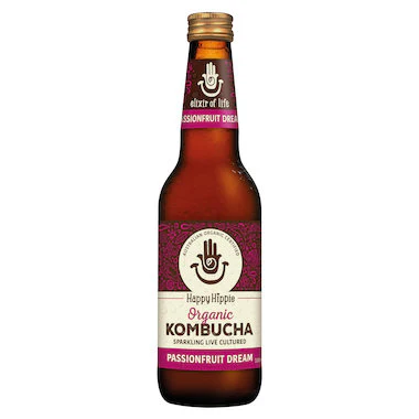 HAPPY HIPPEE KOMBUCHA PASSIONFRUIT